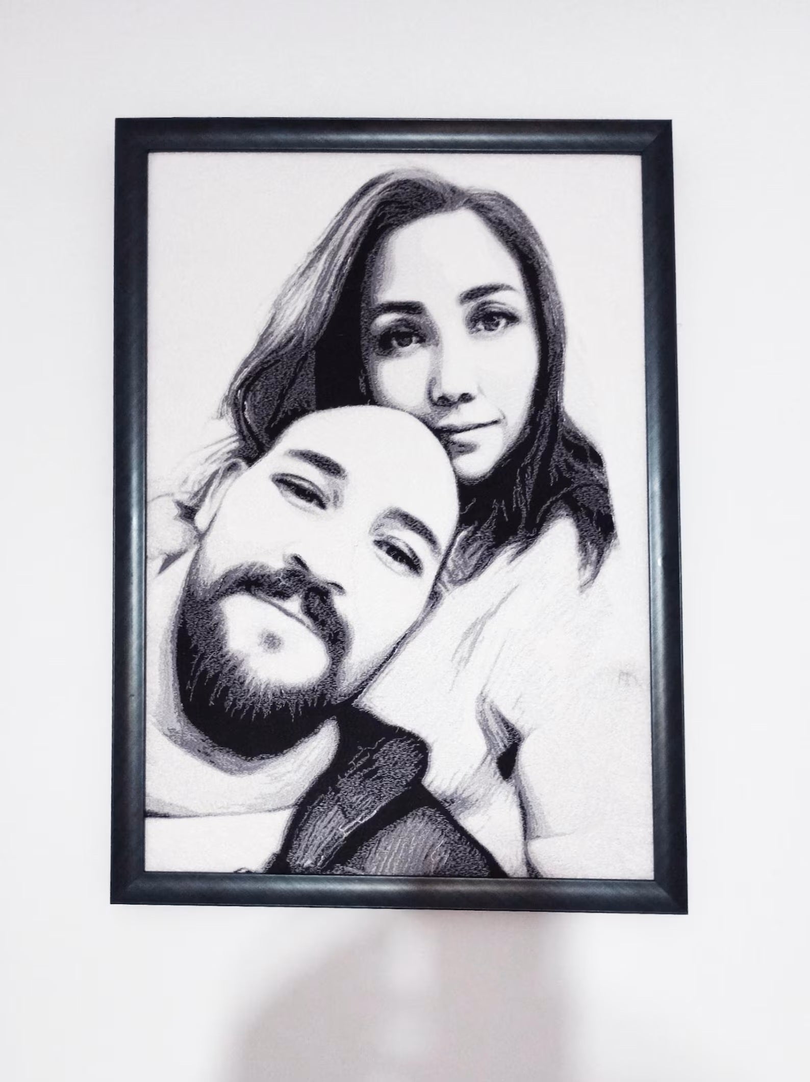 Kişiye Özel Portre Nakış Tablo